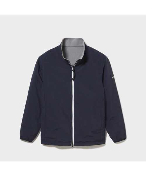 AIGLE（エーグル）の「撥水 リバーシブルスタンドカラー ジャケット（ブルゾン・メンズ・ベージュ/ダークネイビー・LL/S/M/L）」の18枚目の写真