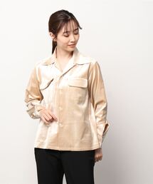 ブラウス シャツ 「YOUNG ＆ OLSEN The DRYGOODS STORE」/PSN POCKET SHIRT レディース メンズ YOUNG&OLSEN The DRYGOODS STORE｜ヤングアンドオルセンのシャツ