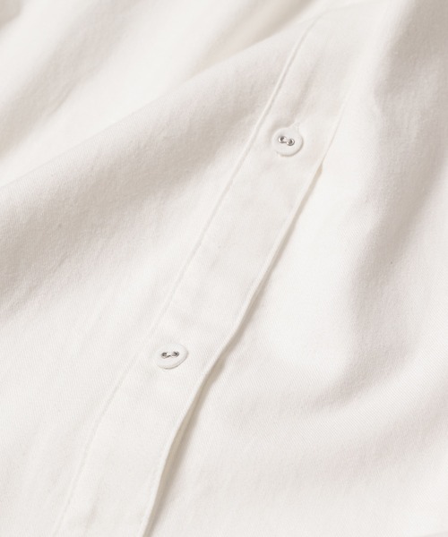 bedsidedrama（ベットサイドドラマ）の「Another World Long Shirt（シャツ/ブラウス・レディース・ブラック/ホワイト・1）」の20枚目の写真