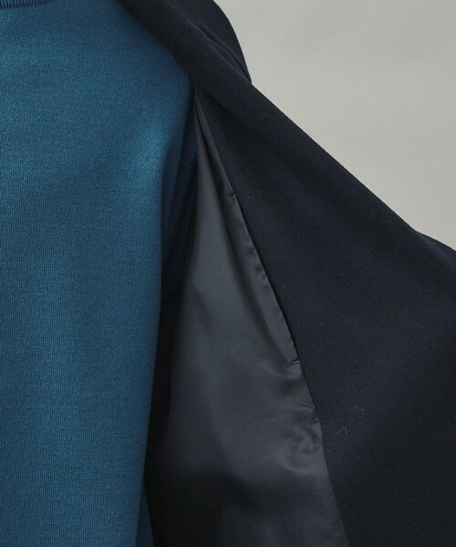 city(シティ)の「シングルオーバーチェスターコート/SUPER140S SINGLE OVER CHESTER COAT(チェスターコート・メンズ・ブラック/ブラウン・1/2/3)」の15枚目の写真