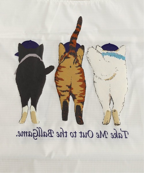 JOURNAL STANDARD relume（ジャーナルスタンダード　レリューム）の「MLB CATS エコバッグ（ショルダーバッグ・メンズ・ホワイト/コバルトブルー・FREE）」の12枚目の写真