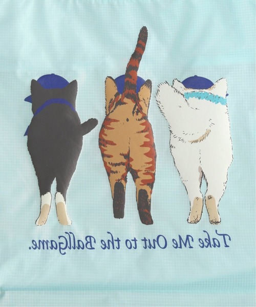 JOURNAL STANDARD relume（ジャーナルスタンダード　レリューム）の「MLB CATS エコバッグ（ショルダーバッグ・メンズ・ホワイト/コバルトブルー・FREE）」の17枚目の写真