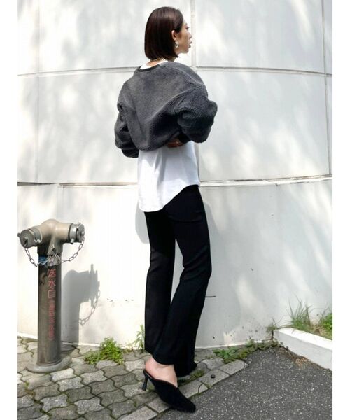 EMODA（エモダ）の「マークウエストルーズプルオーバー（Tシャツ/カットソー・レディース・ホワイト/ブラック/イエロー・FREE）」の14枚目の写真