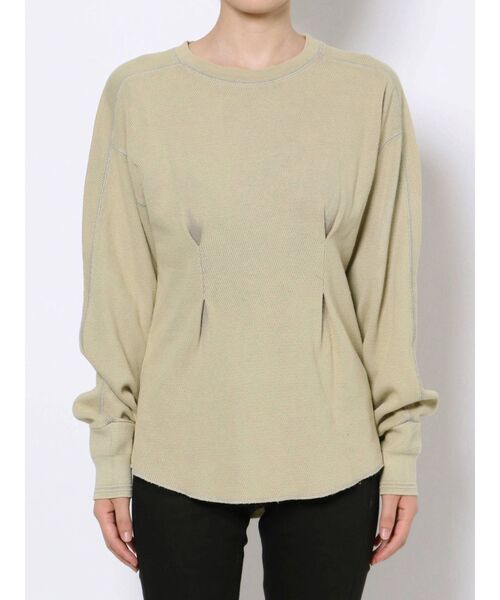 EMODA（エモダ）の「マークウエストルーズプルオーバー（Tシャツ/カットソー・レディース・ホワイト/ブラック/イエロー・FREE）」の8枚目の写真