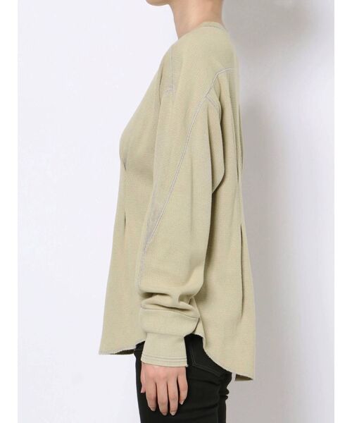 EMODA（エモダ）の「マークウエストルーズプルオーバー（Tシャツ/カットソー・レディース・ホワイト/ブラック/イエロー・FREE）」の17枚目の写真