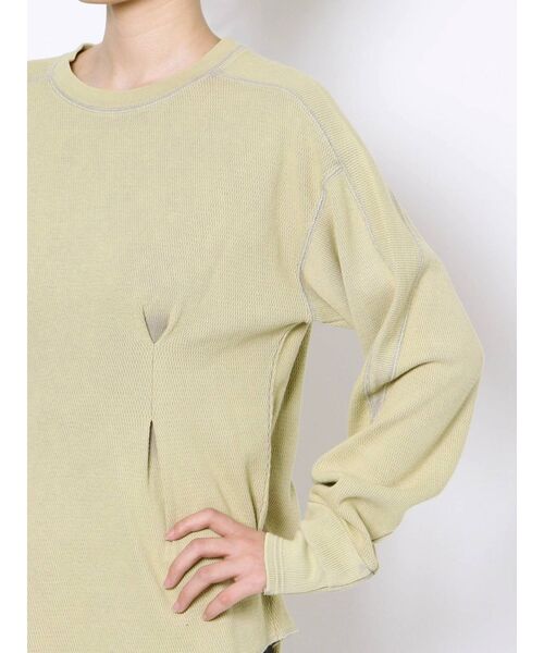 EMODA（エモダ）の「マークウエストルーズプルオーバー（Tシャツ/カットソー・レディース・ホワイト/ブラック/イエロー・FREE）」の16枚目の写真