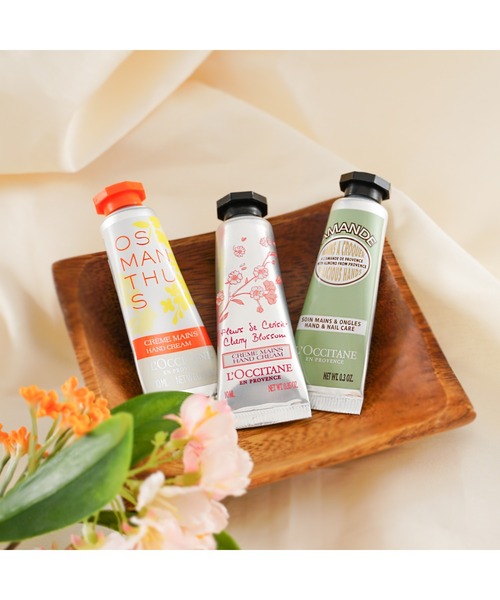 L'OCCITANE（ロクシタン）の「ミニハンドクリームトリオ (チェリーブロッサム、オスマンサス、アーモンド)（ハンドケア/ハンドクリーム・レディース・その他・FREE）」の15枚目の写真