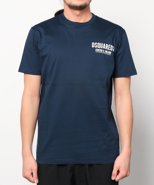 DSQUARED2（ディースクエアード）の「T-SHIRT /CERESIO9 MILANO TEE /COOL FIT /WASH /0221/0231/0232/0241（Tシャツ/カットソー・メンズ・ホワイト/ブラック/ネイビー/カーキ・S/M/L/XL）」の4枚目の写真