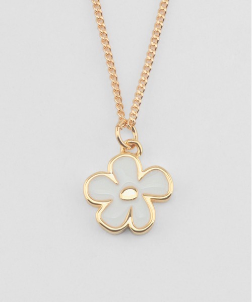NONENON（ノンノン）の「【NONENON】MINI BLOOM NECKLACE / ノンノン ミニ ブルーム フラワー ネックレス（ネックレス・レディース・シルバー/ゴールド・MEDIUM/LARGE/SMALL）」の18枚目の写真