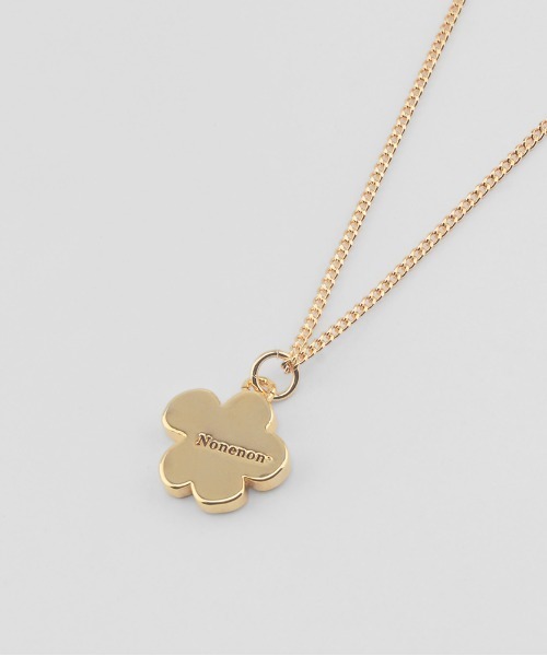 NONENON（ノンノン）の「【NONENON】MINI BLOOM NECKLACE / ノンノン ミニ ブルーム フラワー ネックレス（ネックレス・レディース・シルバー/ゴールド・MEDIUM/LARGE/SMALL）」の14枚目の写真