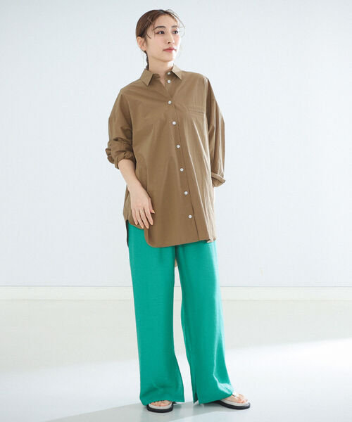 upper hights / アッパーハイツ | × Demi-Luxe BEAMS 別注 Jane タイプライター ブラウス | 0 | LIGHT GREY | レディース upperhights（アッパーハイツ） | × Demi-Luxe BEAMS 別注 Jane タイプ