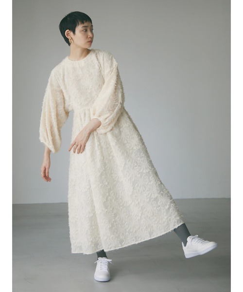 armonia(アルモニーア)の「armonia・ジャガードドレス・ワンピース*(ワンピース・レディース・オフホワイト/ブラック・FREE)」の19枚目の写真