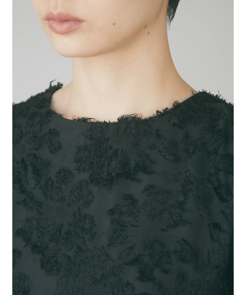 armonia(アルモニーア)の「armonia・ジャガードドレス・ワンピース*(ワンピース・レディース・オフホワイト/ブラック・FREE)」の4枚目の写真