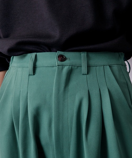 Adoon plain（アドーンプレーン）の「【Adoon plain】ワイドパンツ（その他パンツ・メンズ・ブラック/グレー/グリーン・SMALL/MEDIUM/LARGE）」の12枚目の写真