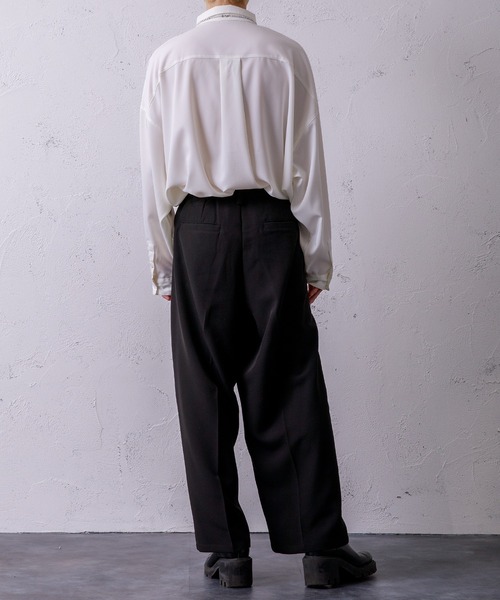 Adoon plain（アドーンプレーン）の「【Adoon plain】ワイドパンツ（その他パンツ・メンズ・ブラック/グレー/グリーン・SMALL/MEDIUM/LARGE）」の22枚目の写真