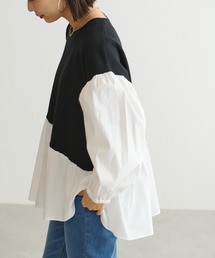 BONbazaar | ニットドッキングブラウス(ニット/セーター)