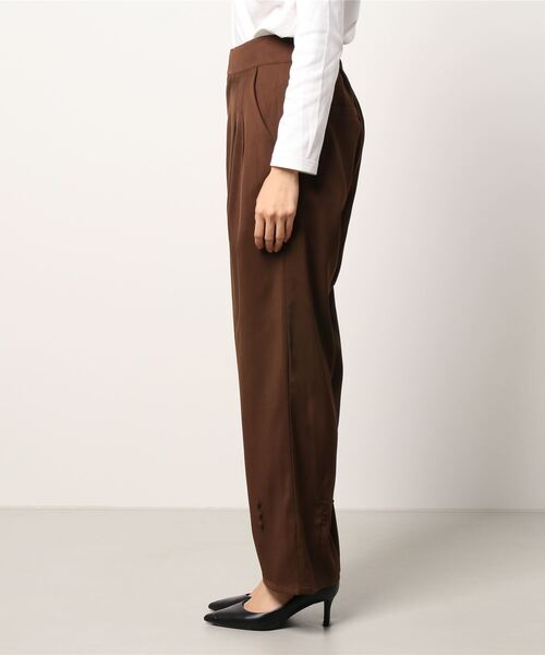 archives（アルシーヴ）の「【限定item】２ＷＡＹヘムタックパンツ（その他パンツ・レディース・ブラウン/グリーン/アイボリー・MEDIUM）」の11枚目の写真