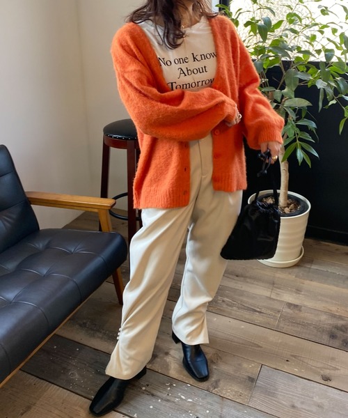 archives（アルシーヴ）の「【限定item】２ＷＡＹヘムタックパンツ（その他パンツ・レディース・ブラウン/グリーン/アイボリー・MEDIUM）」の14枚目の写真