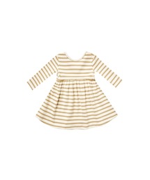 Quincy Mae(NCV[C)RIBBED LONGSLEEVE DRESS(hX)