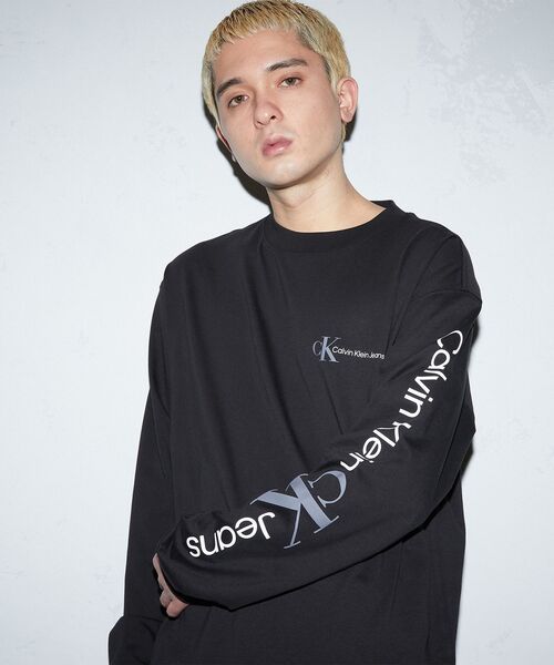 AF- PERFORATED CK バックロゴ ロングスリーブ Tシャツ AF- PERFORATED CK バックロゴ ロングスリーブ Tシャツ