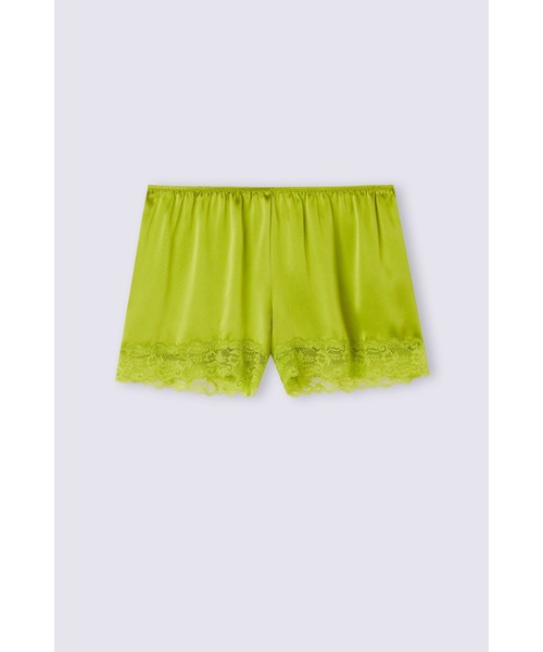 インティミッシミ intimissimi ルームウェア パジャマ シルク 新品 セール】パイピング シルク ロングパジャマ（ルームウェア