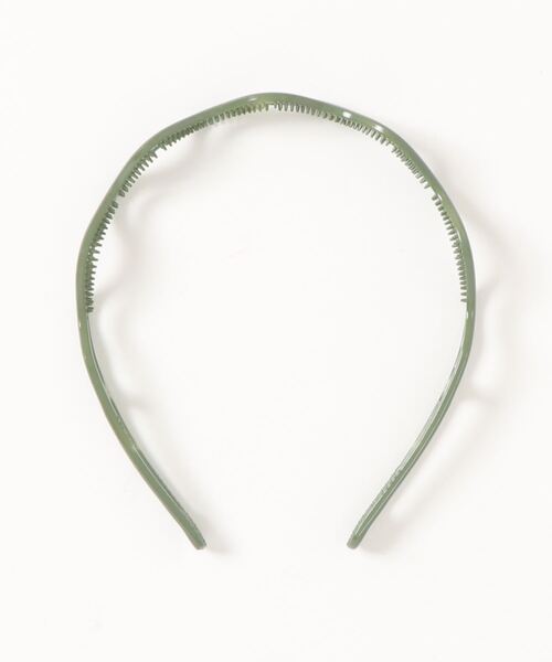 c.u.l(シーユーエル)の「【c.u.l】ダブルウエーブカチューシャ cula335(カチューシャ・レディース・ホワイト/ピンクベージュ/ブラウン/ブラック/グリーン/グレー/ボルドー・FREE)」の16枚目の写真