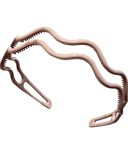 c.u.l(シーユーエル)の「【c.u.l】ダブルウエーブカチューシャ cula335(カチューシャ・レディース・ホワイト/ピンクベージュ/ブラウン/ブラック/グリーン/グレー/ボルドー・FREE)」の15枚目の写真