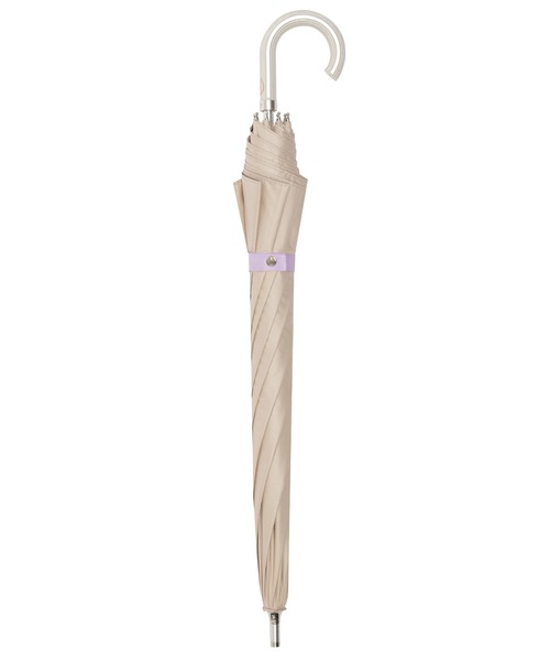 PAUL&JOE（ポールアンドジョー）の「遮光 晴雨兼用 日傘　”ワンポイント ヌネット”（長傘・レディース・ホワイト/ベージュ/ネイビー・FREE）」の19枚目の写真