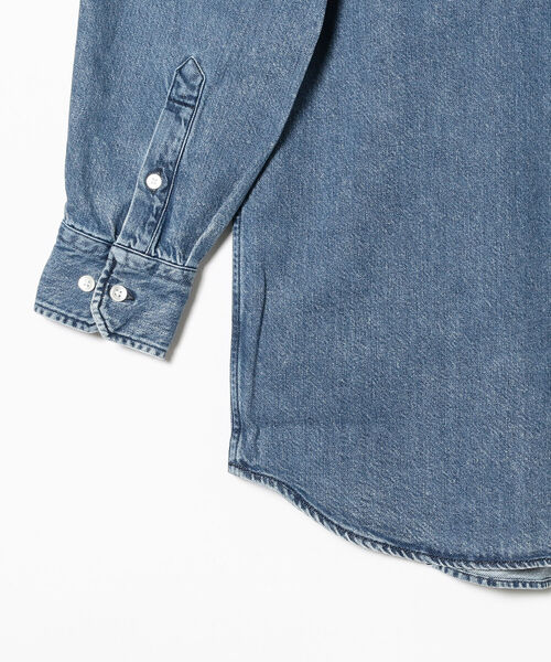 Levi's(リーバイス)の「LEVI’S(R) / SLOUCHY SHIRT(シャツ/ブラウス・メンズ・ブルー・SMALL/LARGE/MEDIUM)」の3枚目の写真