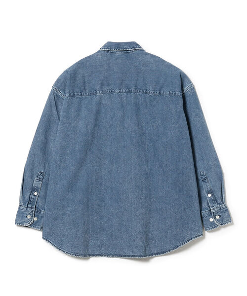 Levi's(リーバイス)の「LEVI’S(R) / SLOUCHY SHIRT(シャツ/ブラウス・メンズ・ブルー・SMALL/LARGE/MEDIUM)」の5枚目の写真