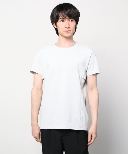 DESCENTE(デサント)の「【デサントアスレチック】エアロストリーム半袖シャツ /AERO STREAM H/S SHIRT 吸水速乾 ランニング トレーニング(Tシャツ/カットソー・メンズ・ライム/グレー/ブラック・X-LARGE/MEDIUM/SMALL/LARGE)」の13枚目の写真