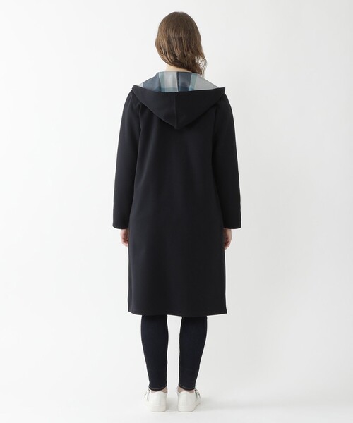 BLUE LABEL CRESTBRIDGE(ブルーレーベルクレストブリッジ)の「クレストブリッジチェックリバーシブルコーディガン(その他アウター・レディース・ダークネイビー/ネイビー/ベージュ・38)」の6枚目の写真