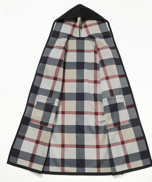 BLUE LABEL CRESTBRIDGE(ブルーレーベルクレストブリッジ)の「クレストブリッジチェックリバーシブルコーディガン(その他アウター・レディース・ダークネイビー/ネイビー/ベージュ・38)」の17枚目の写真