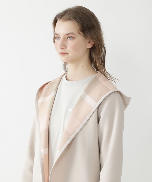 BLUE LABEL CRESTBRIDGE(ブルーレーベルクレストブリッジ)の「クレストブリッジチェックリバーシブルコーディガン(その他アウター・レディース・ダークネイビー/ネイビー/ベージュ・38)」の21枚目の写真