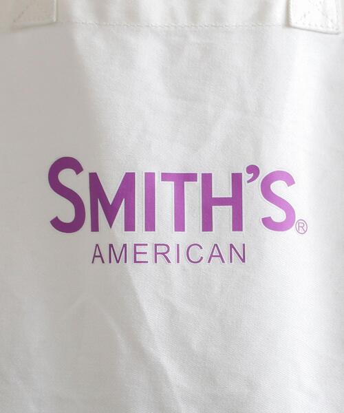 SMITH'S（スミス）の「SMITH'S(スミス)別注プリントトートバッグ（トートバッグ・メンズ・ブラック/ベージュ/ホワイト・FREE）」の10枚目の写真