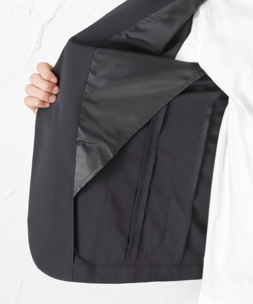 NAVY（ネイビー）の「NAVY SOLOTEX(R) ストレッチジャケット（テーラードジャケット・メンズ・ベージュ/ネイビー/チャコール・S/M/L/XL）」の19枚目の写真