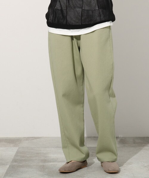 Cutie Blonde(キューティーブロンド)の「◆【S-LL】デニムシェフパンツ(デニムパンツ・レディース・サックスブルー/ブルー系2/グリーン/ネイビー/オリーブ/アイボリー系3/ダークグリーン/ブラック/サンドベージュ/アイボリー系4・03/04/02/01)」の6枚目の写真