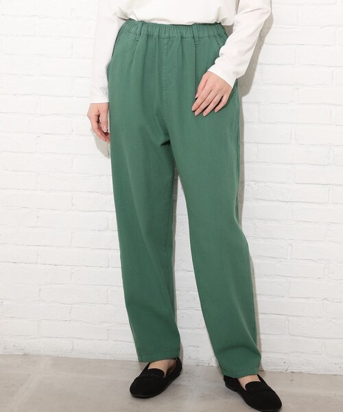 Cutie Blonde(キューティーブロンド)の「◆【S-LL】デニムシェフパンツ(デニムパンツ・レディース・サックスブルー/ブルー系2/グリーン/ネイビー/オリーブ/アイボリー系3/ダークグリーン/ブラック/サンドベージュ/アイボリー系4・03/04/02/01)」の16枚目の写真