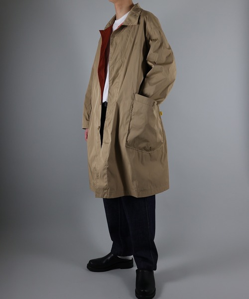 NUMBER (N)INE（ナンバーナイン）の「NUMBER (N)INE / ナンバーナイン BALMACAAN COAT/オーバーダブルフェイスバルマカンコート（ステンカラーコート・メンズ・ブラック/ベージュ/ネイビー・3/4）」の5枚目の写真