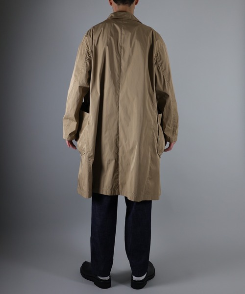 NUMBER (N)INE（ナンバーナイン）の「NUMBER (N)INE / ナンバーナイン BALMACAAN COAT/オーバーダブルフェイスバルマカンコート（ステンカラーコート・メンズ・ブラック/ベージュ/ネイビー・3/4）」の9枚目の写真