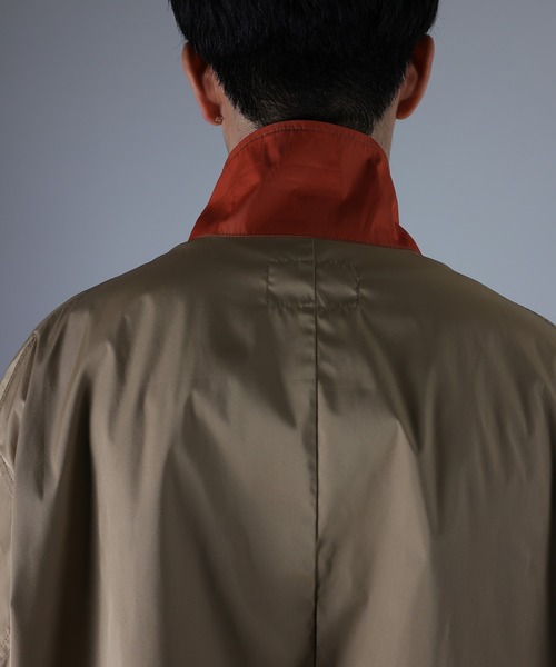 NUMBER (N)INE（ナンバーナイン）の「NUMBER (N)INE / ナンバーナイン BALMACAAN COAT/オーバーダブルフェイスバルマカンコート（ステンカラーコート・メンズ・ブラック/ベージュ/ネイビー・3/4）」の11枚目の写真