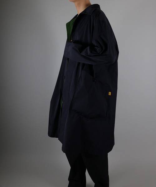 NUMBER (N)INE（ナンバーナイン）の「NUMBER (N)INE / ナンバーナイン BALMACAAN COAT/オーバーダブルフェイスバルマカンコート（ステンカラーコート・メンズ・ブラック/ベージュ/ネイビー・3/4）」の14枚目の写真