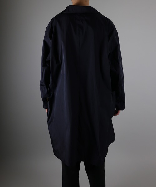 NUMBER (N)INE（ナンバーナイン）の「NUMBER (N)INE / ナンバーナイン BALMACAAN COAT/オーバーダブルフェイスバルマカンコート（ステンカラーコート・メンズ・ブラック/ベージュ/ネイビー・3/4）」の15枚目の写真