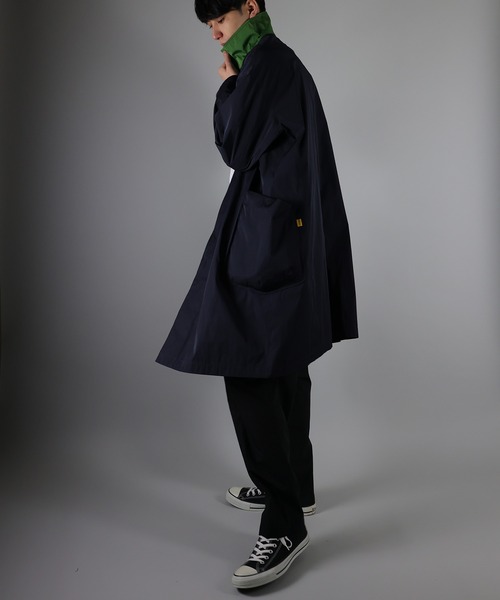 NUMBER (N)INE（ナンバーナイン）の「NUMBER (N)INE / ナンバーナイン BALMACAAN COAT/オーバーダブルフェイスバルマカンコート（ステンカラーコート・メンズ・ブラック/ベージュ/ネイビー・3/4）」の20枚目の写真