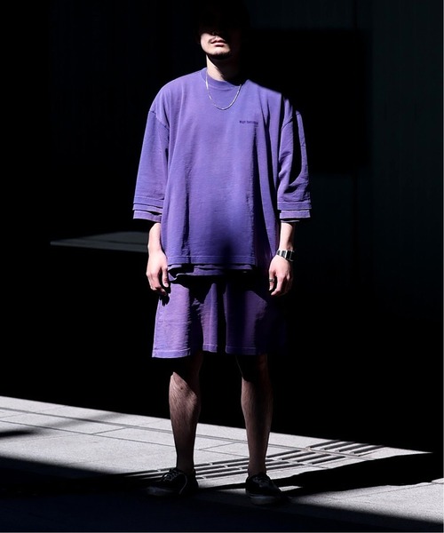 WILLY CHAVARRIA × WISM」GYM SHORTS