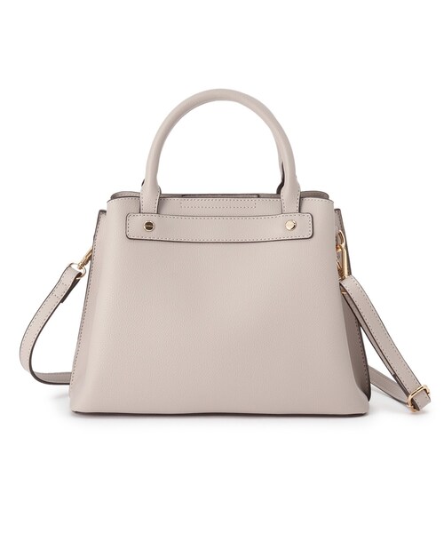 DRESKIP（ドレスキップ）の「◆【通勤】スタッズトートバッグ（ショルダーバッグ・レディース・グレー/ブラック/ブラウン系その他・00）」の2枚目の写真