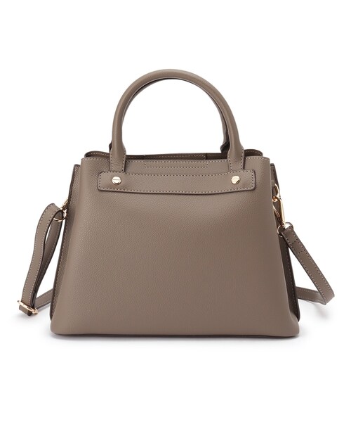 DRESKIP（ドレスキップ）の「◆【通勤】スタッズトートバッグ（ショルダーバッグ・レディース・グレー/ブラック/ブラウン系その他・00）」の6枚目の写真