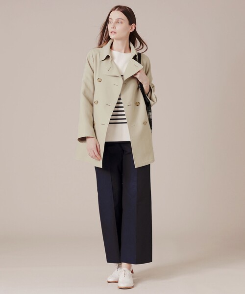 【MACKINTOSHLONDON】アセテートコットンダブルクロストレンチコート MACKINTOSH LONDON（マッキントッシュ ロンドン）の「アセテート