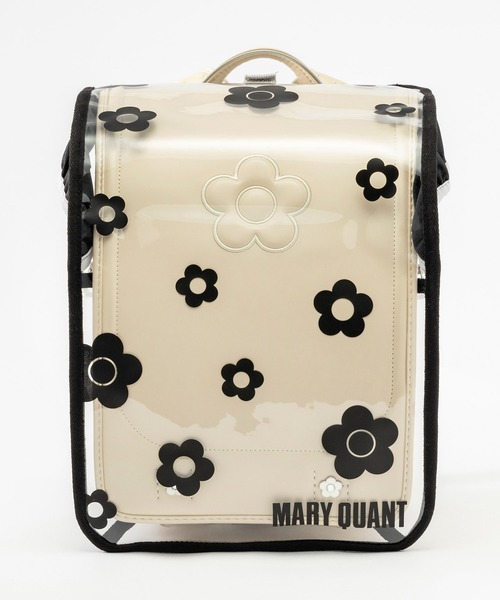 MARY QUANT（マリークワント）の「MARYQUANT(マリークヮント)ランダムフラワークリアランドセルカバー（ランドセル・キッズ・ブラック/ライトベージュ/ミント/ライトピンク/パープル・ONE SIZE）」の6枚目の写真