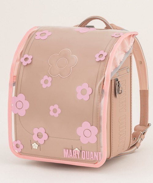 MARY QUANT（マリークワント）の「MARYQUANT(マリークヮント)ランダムフラワークリアランドセルカバー（ランドセル・キッズ・ブラック/ライトベージュ/ミント/ライトピンク/パープル・ONE SIZE）」の8枚目の写真
